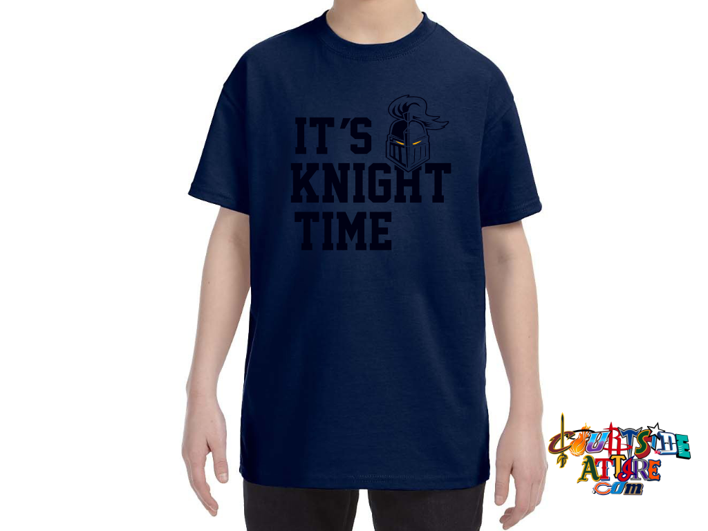 Youth 50/50 T-Shirt Navy EYfootball