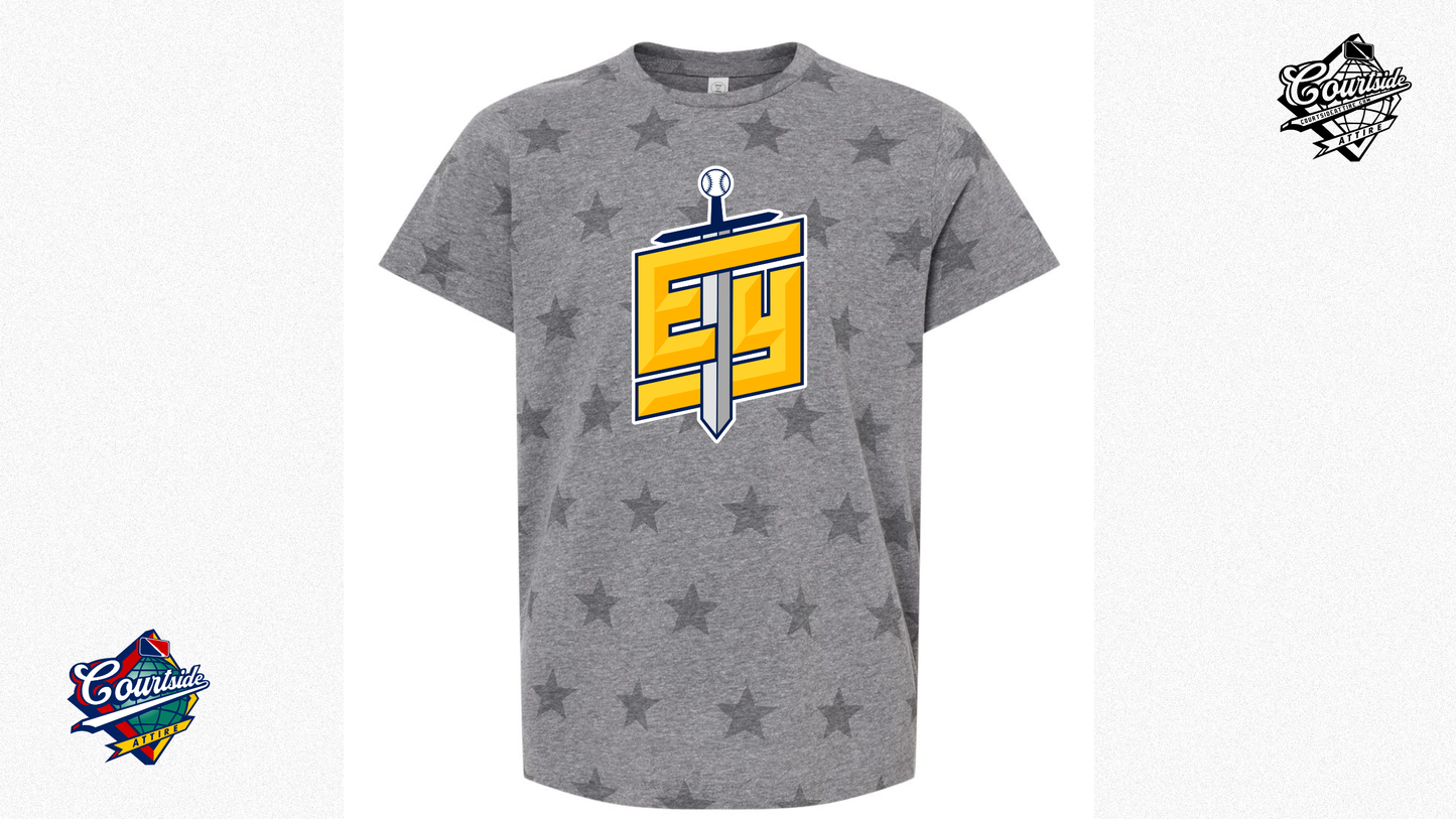 Youth Star Print Tee EYRA Knights kids