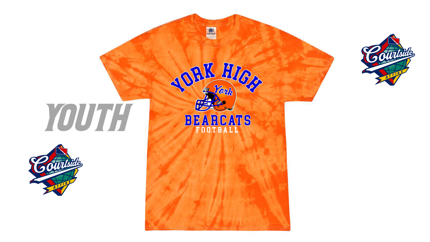 Youth Multi-Color Tie-Dyed T-Shirt - 1000Y York High
