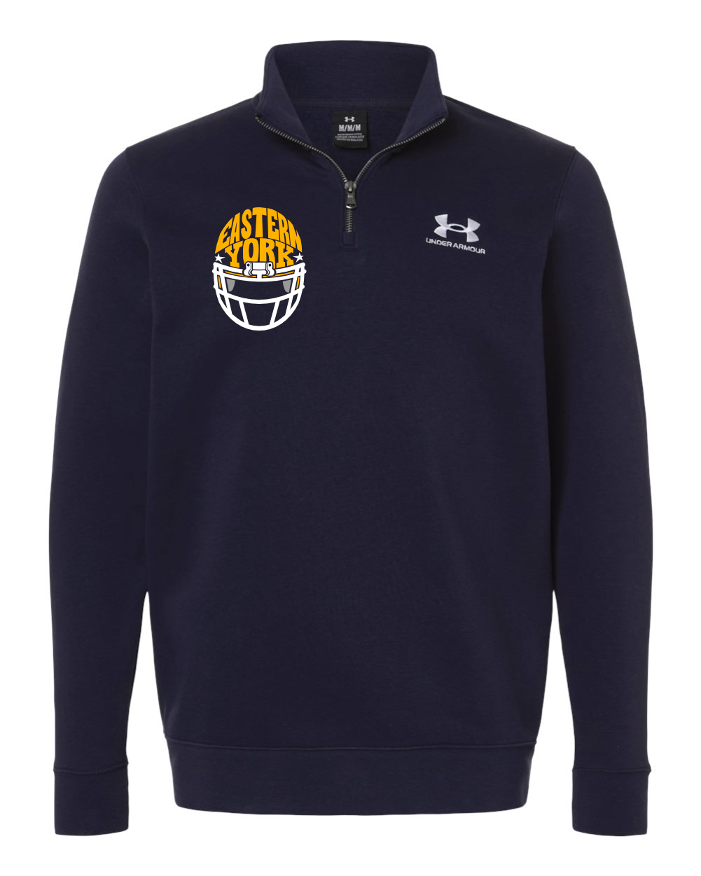 UA Men's Icon Fleece Quarter-Zip Pullover - 6012710 EY Football