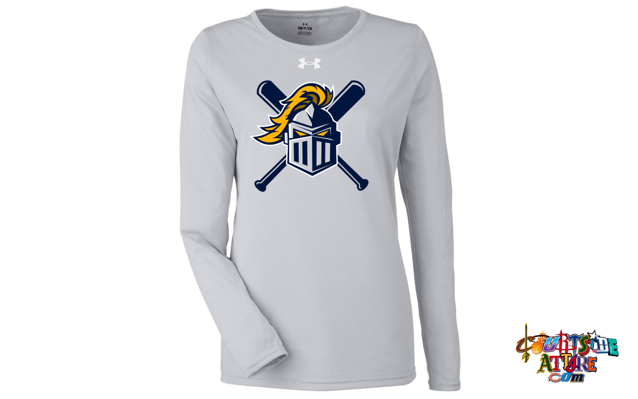 Under Armour Ladies' Team Tech Long-Sleeve T-Shirt EYRA baseball 1376852
