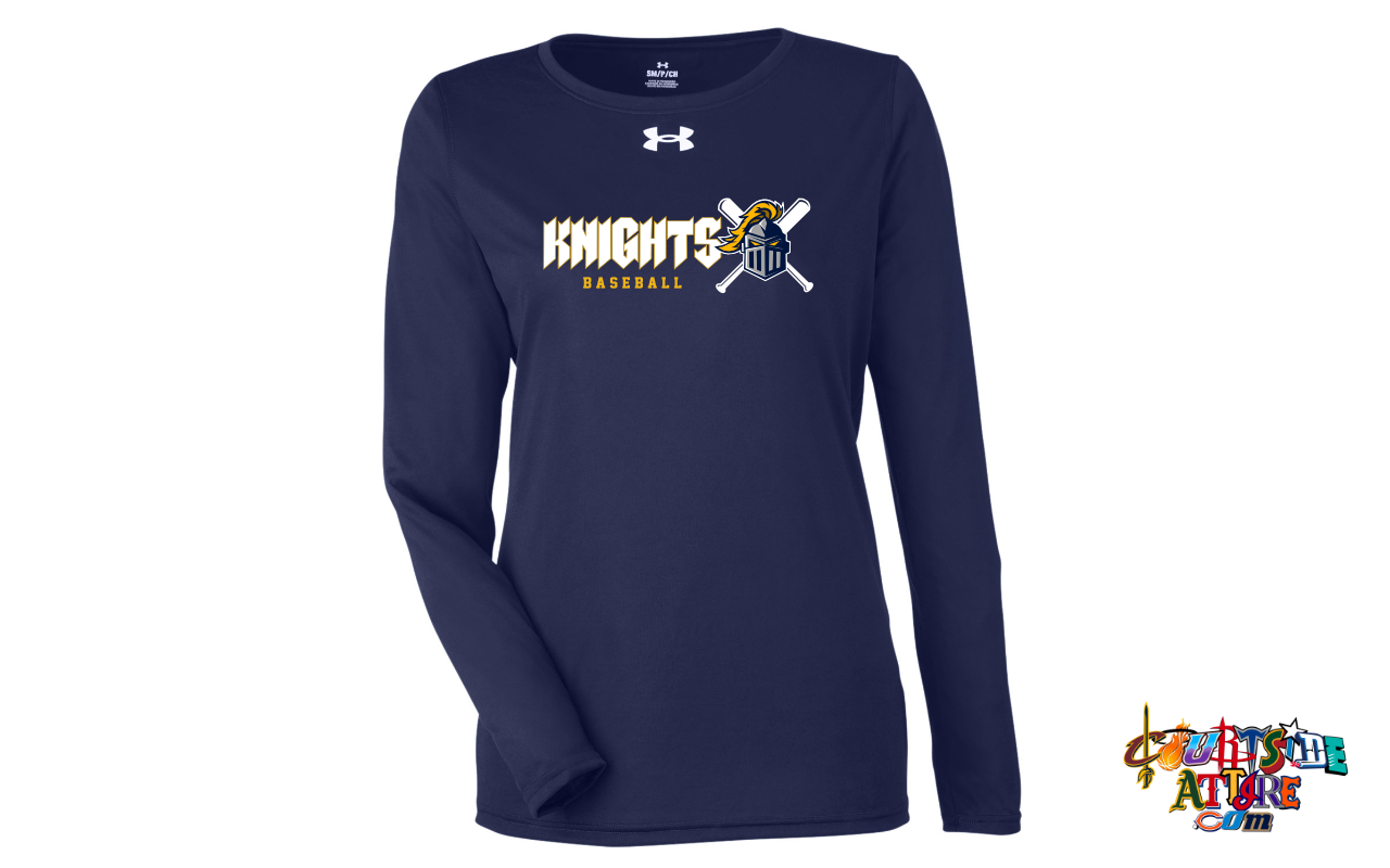 Under Armour Ladies' Team Tech Long-Sleeve T-Shirt EYRA baseball 1376852
