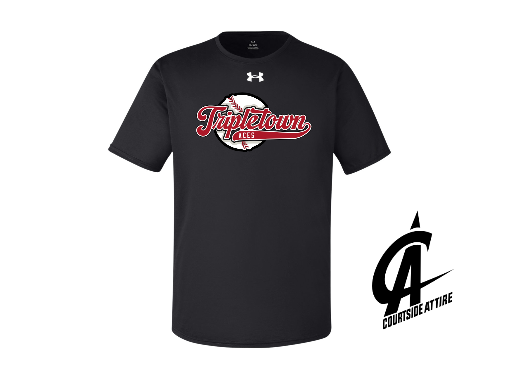 Aces Under Armour Adult Men's Performance T-Shirt 2 1376842 Tripletown Multiple Designs