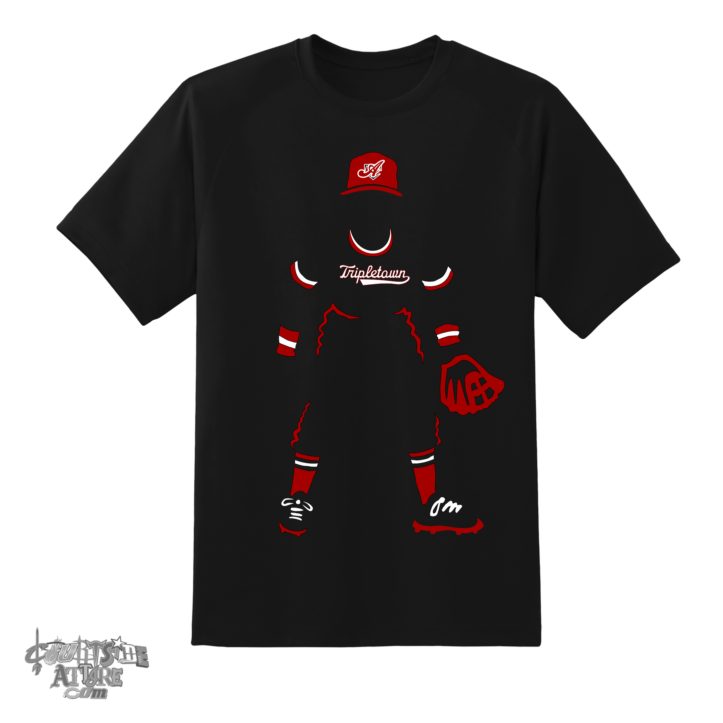 Aces Black T-shirt Tripletown Multiple Designs