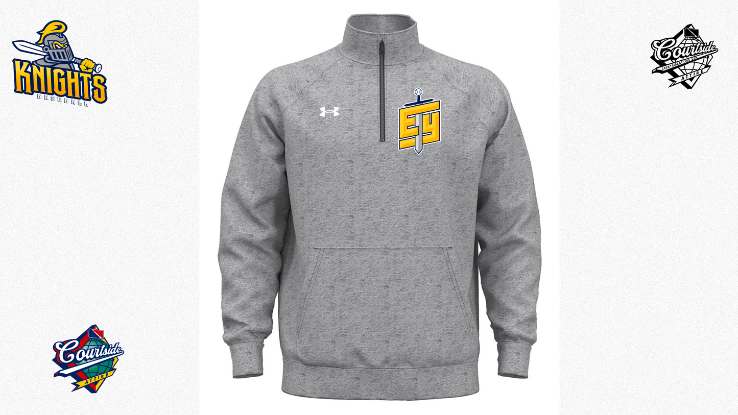 UA Men's Rival Fleece Quarter-Zip Pullover - 1386016 EYRA Knights