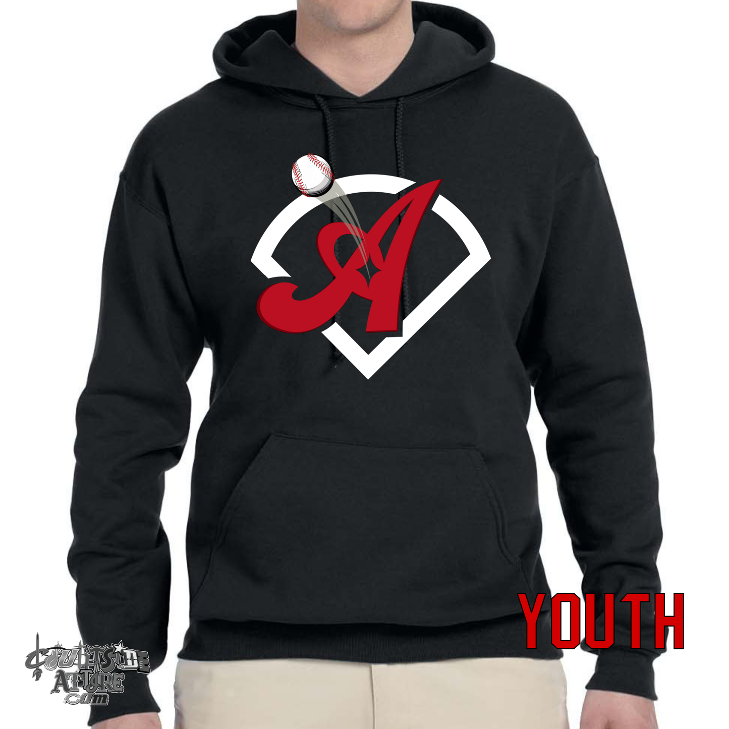 Youth Aces Black Hoodie Tripletown Multiple Designs