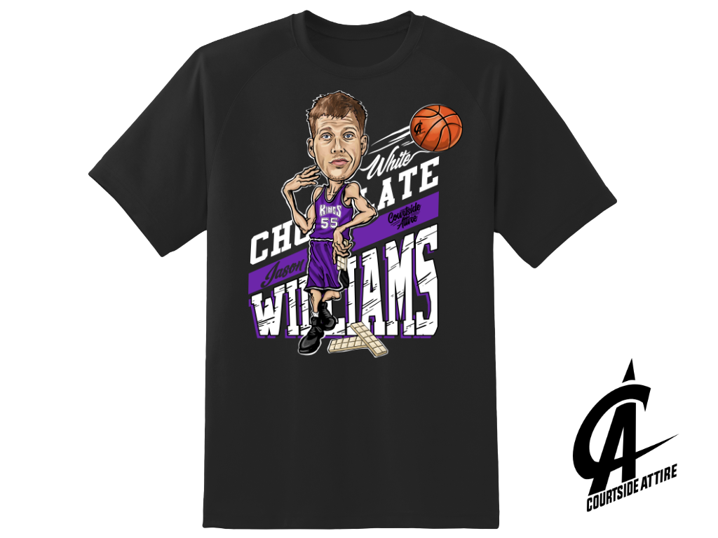 Jason Williams White Chocolate Sacramento Mens Shirt jersey adult