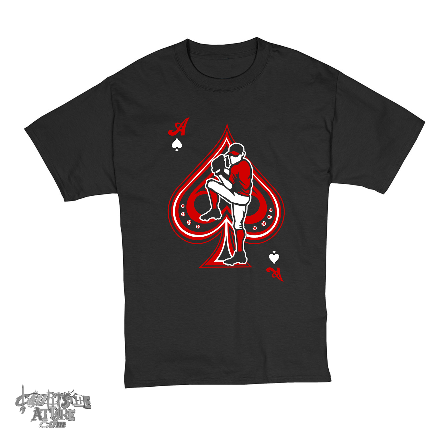 Aces Black T-shirt Tripletown Multiple Designs