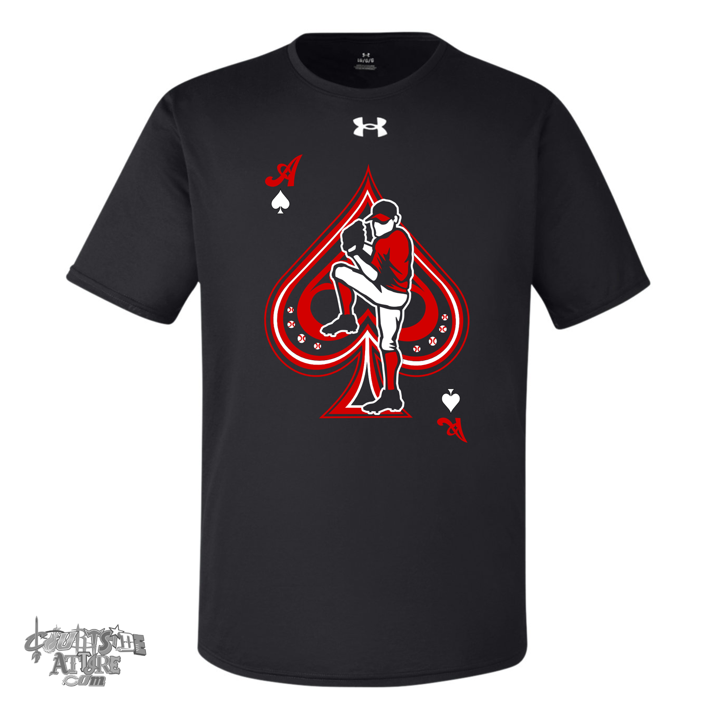 Aces Under Armour Adult Men's Performance T-Shirt 2 1376842 Tripletown Multiple Designs