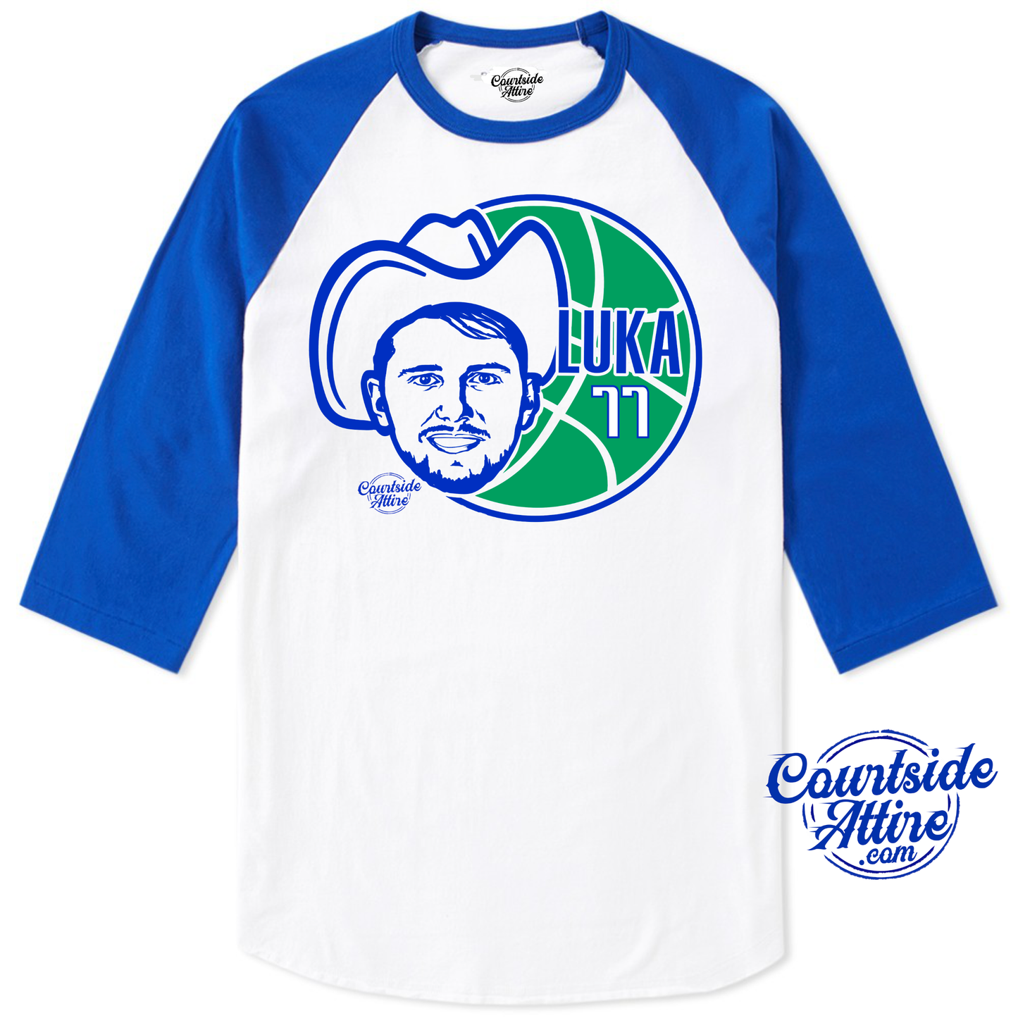 Luka Doncic Dallas throwback logo Mavs Shirt Jersey Adult Mens