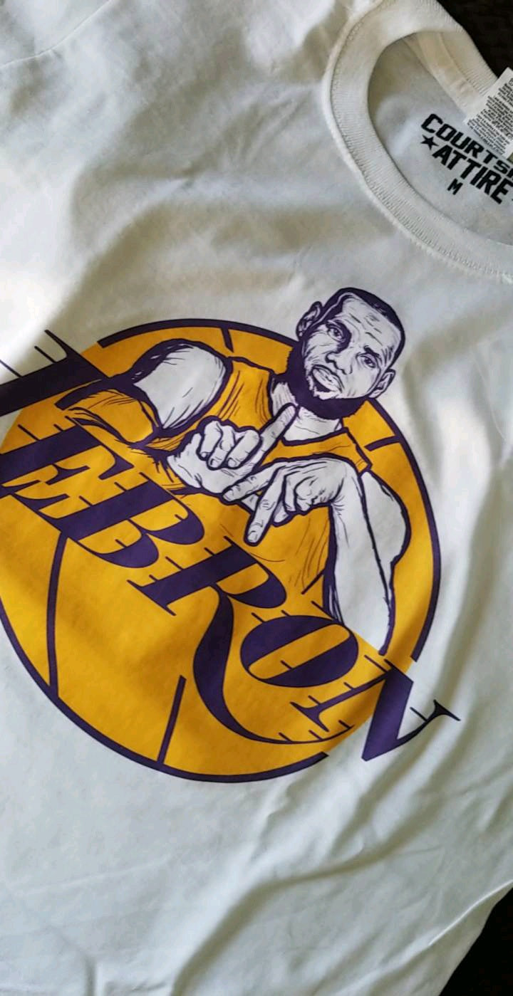 Lebron James LA Los Angeles Shirt Mens Adult jersey laker