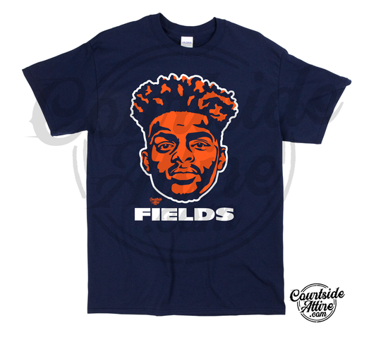 Justin Fields Bears logo Shirt adult mens chicago