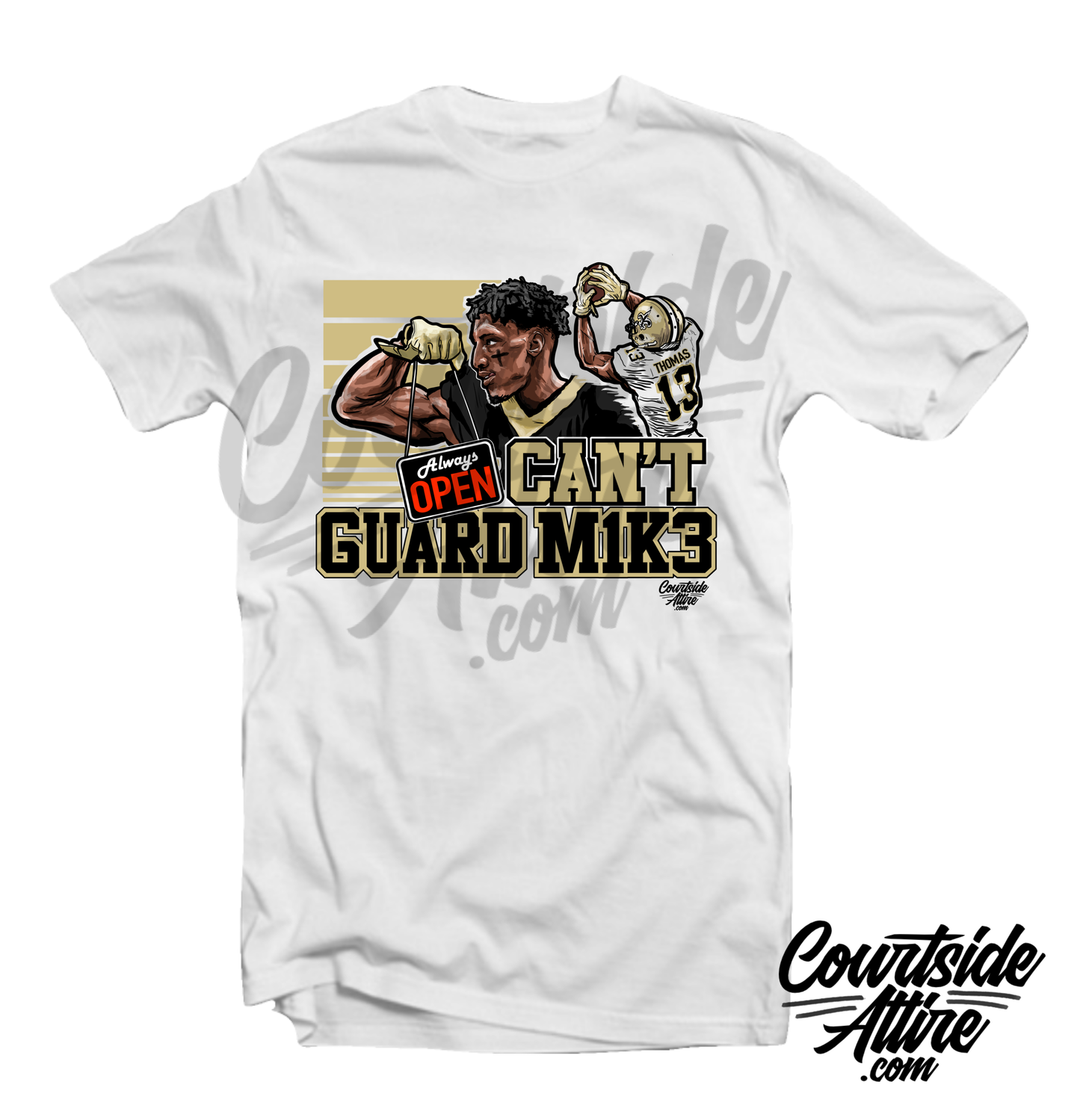 Michael Thomas 'CAN'T GUARD MIKE' Shirt New Orleans jersey adult