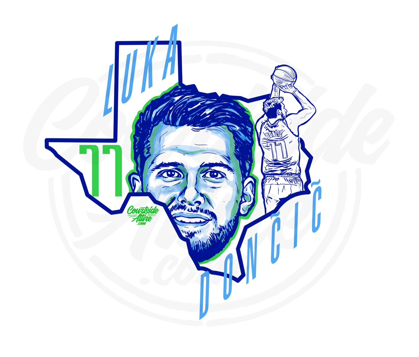Luka Doncic Dallas Texas Mavs Shirt Jersey Adult Mens