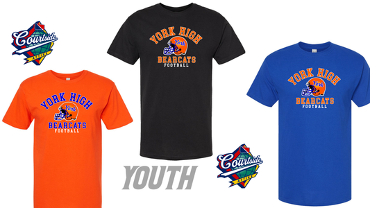 Youth Knights Shirt Navy 5 oz. T-Shirt York High