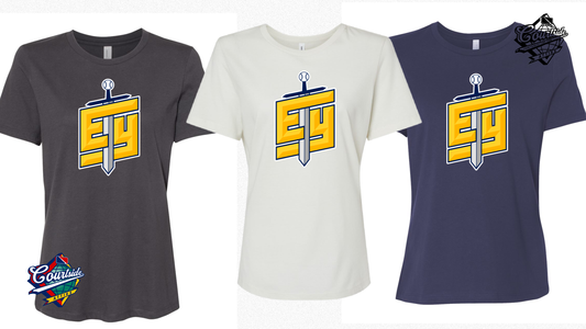 Ladies' Jersey Short-Sleeve T-Shirt b6400 EYRA baseball Knights EY