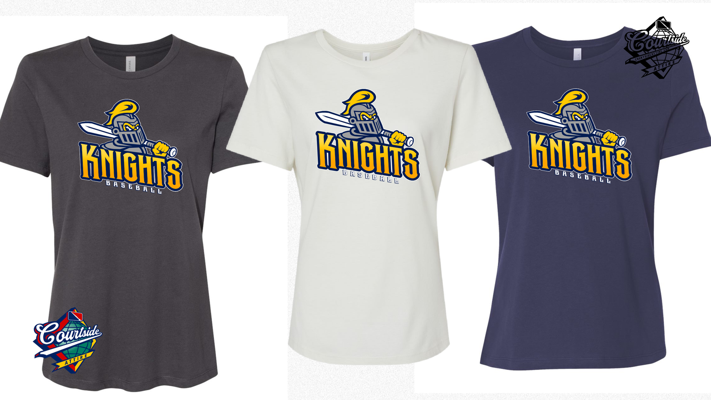 Ladies' Jersey Short-Sleeve T-Shirt b6400 EYRA baseball Knight