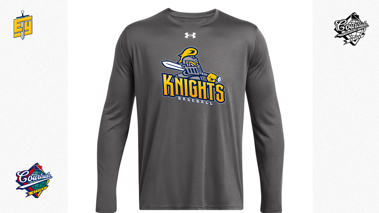 Under Armour Men's Team Tech Long-Sleeve T-Shirt EYRA Knights 1376843 knight