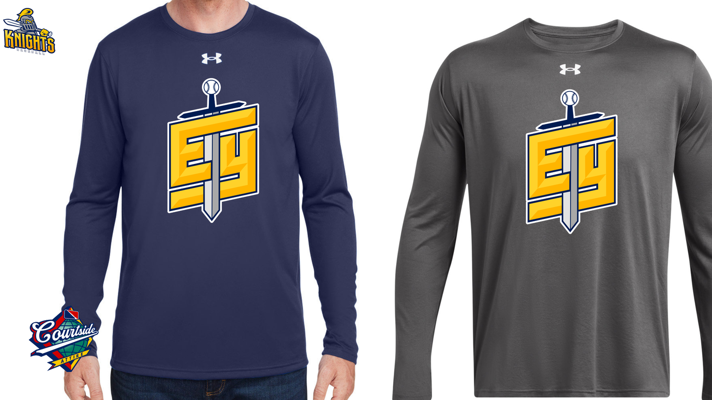 Under Armour Men's Team Tech Long-Sleeve T-Shirt EYRA Knights 1376843 EY