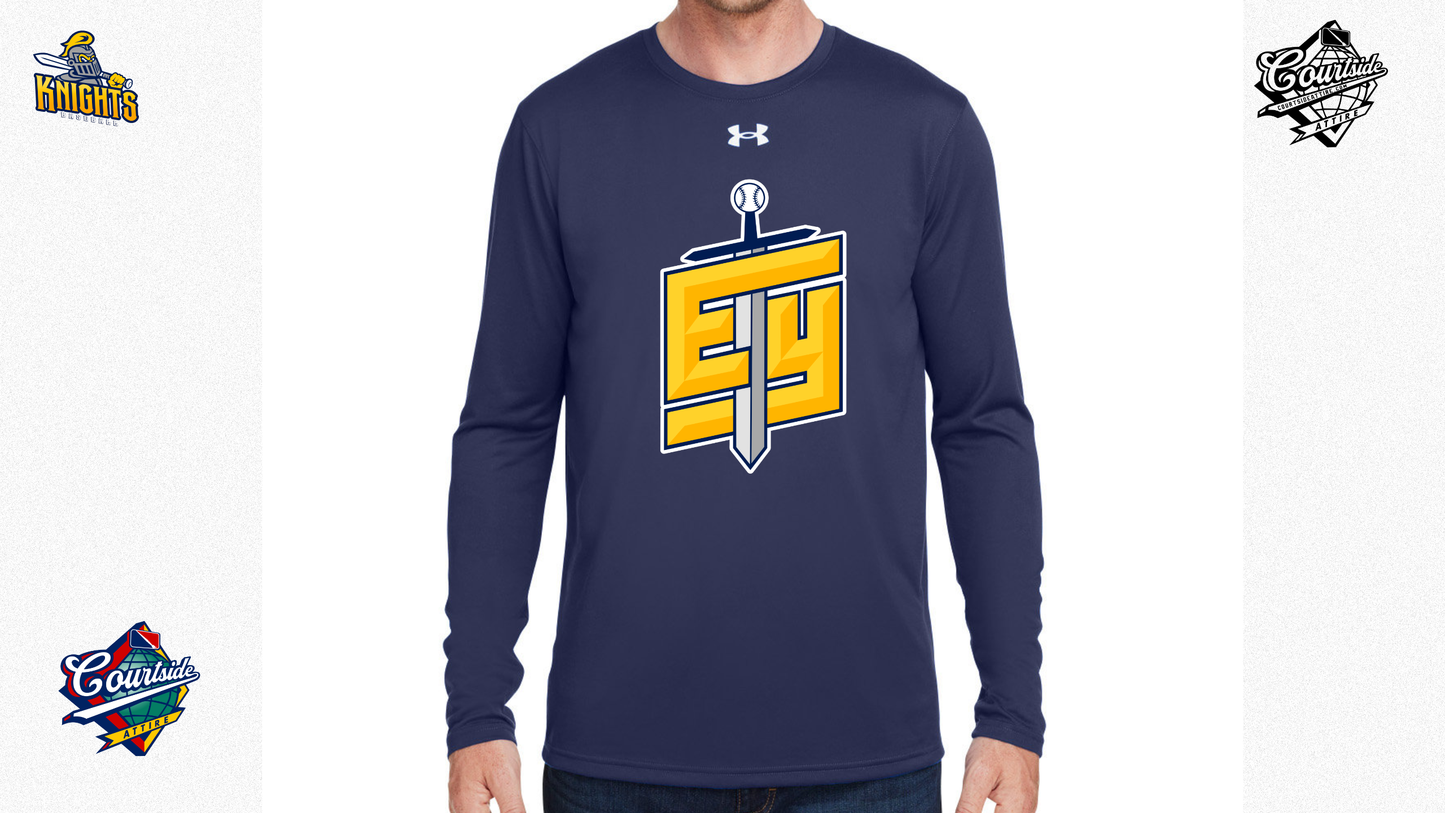 Under Armour Men's Team Tech Long-Sleeve T-Shirt EYRA Knights 1376843 EY