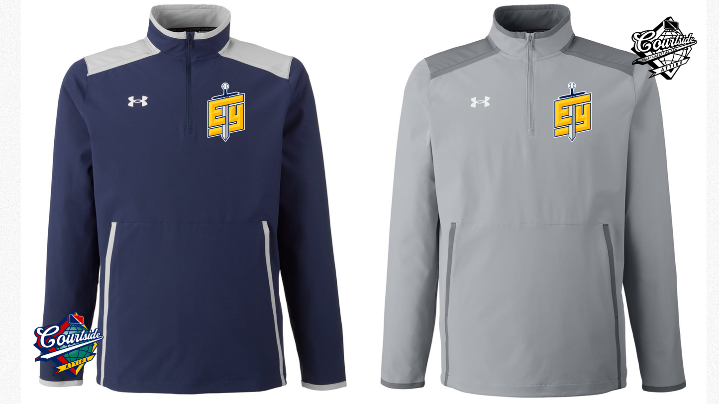 UA Men's Motivate 3.0 Long Sleeve Half-Zip - 1389611 eyra baseball knights