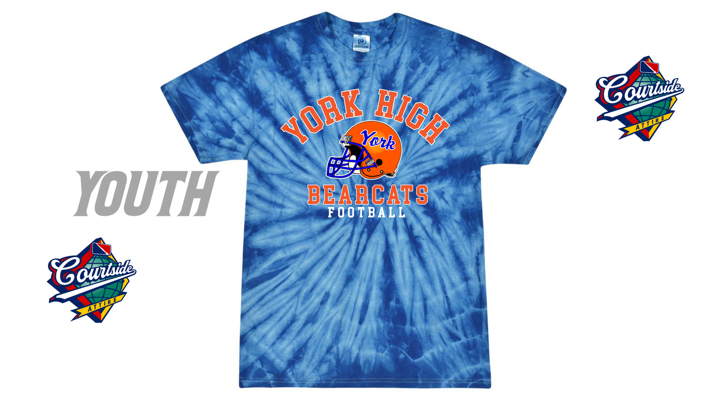 Youth Multi-Color Tie-Dyed T-Shirt - 1000Y York High