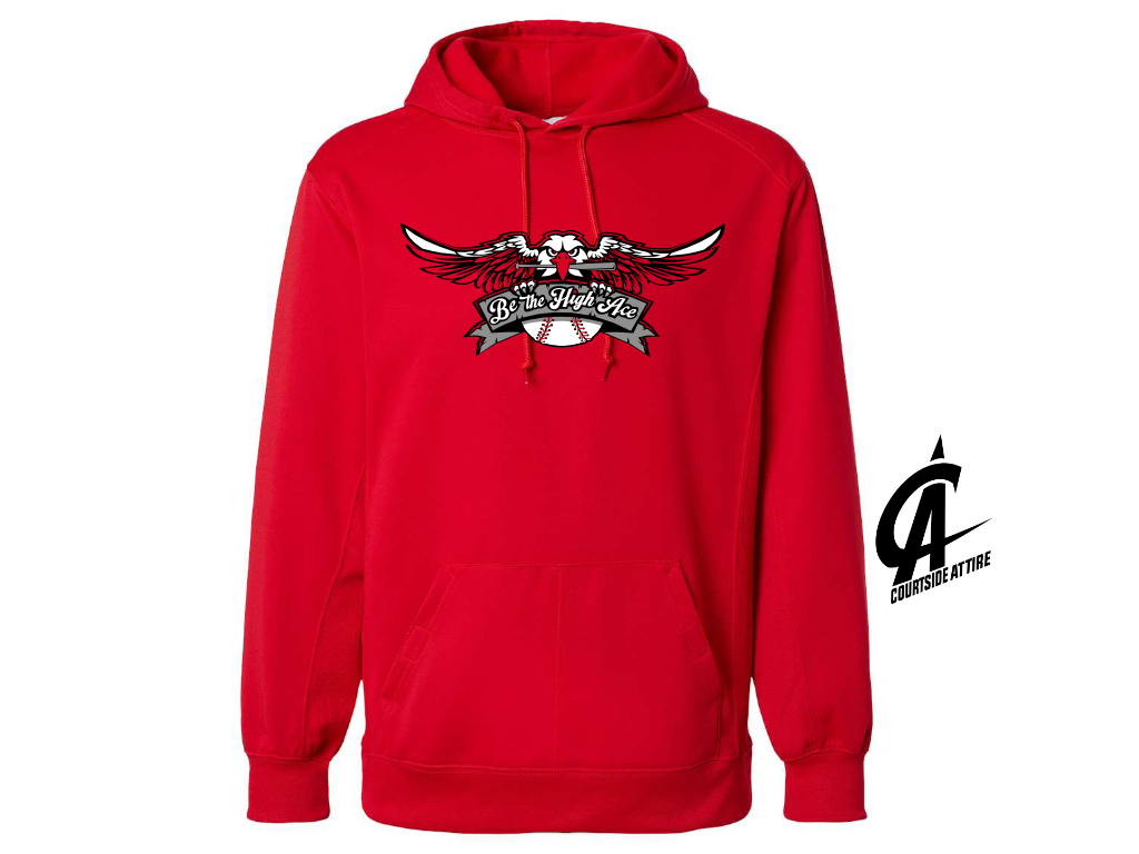 Aces Red Hoodie Tripletown