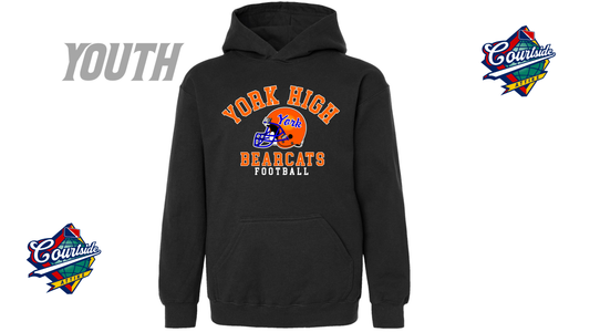 Youth Fleece Pullover Hooded Sweatshirt York High