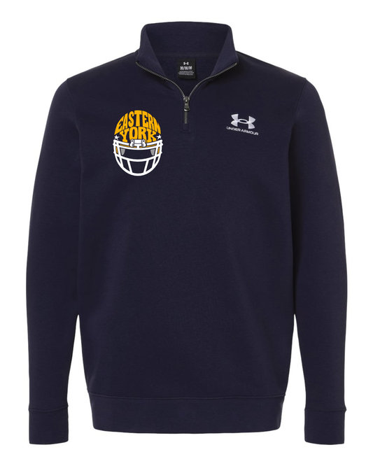 UA Men's Icon Fleece Quarter-Zip Pullover - 6012710 EY Football
