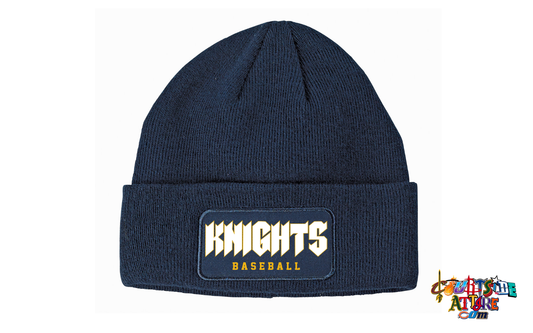 Beanie Panel Cap Gray and Navy BA527 EYRA