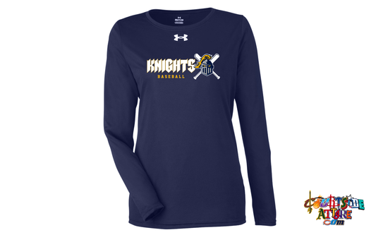 Under Armour Ladies' Team Tech Long-Sleeve T-Shirt EYRA baseball 1376852