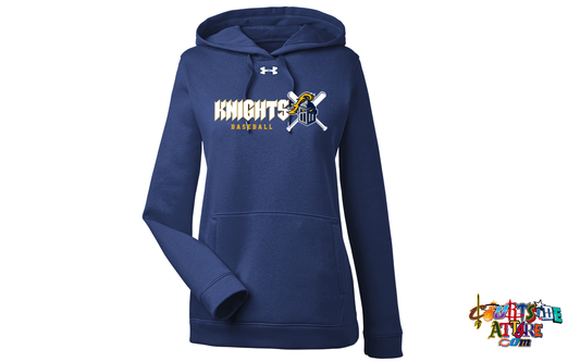 Under Armour Ladies' Rival Pullover Hooded Sweatshirt EYRA Knights 1379500