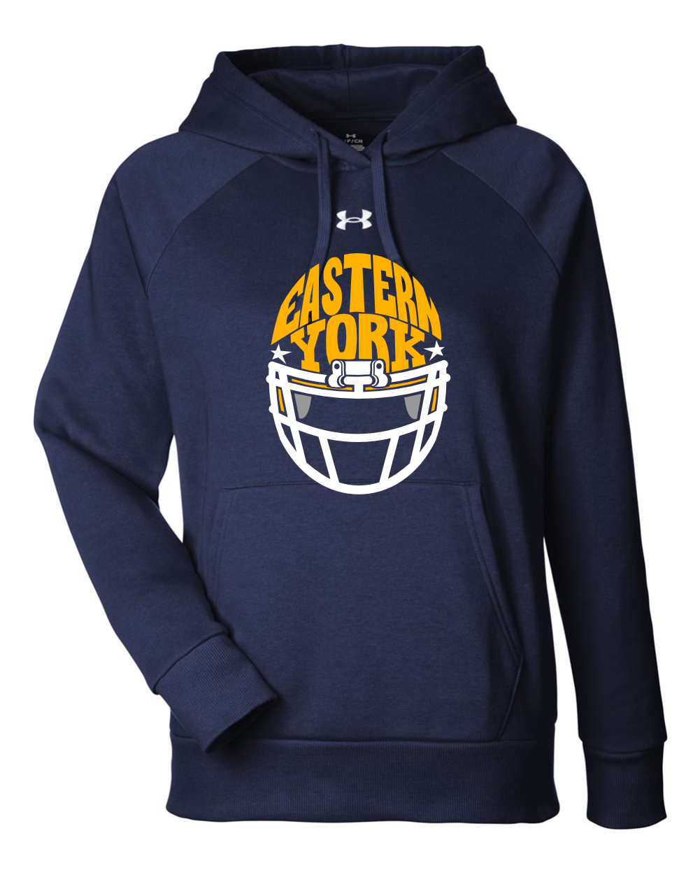 Under Armour Ladies' Rival Pullover Hooded Sweatshirt EY Football 1379500
