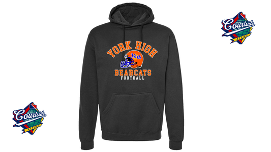 Adult 8 oz. Fleece Hooded Sweatshirt Pullover 80/20 York High