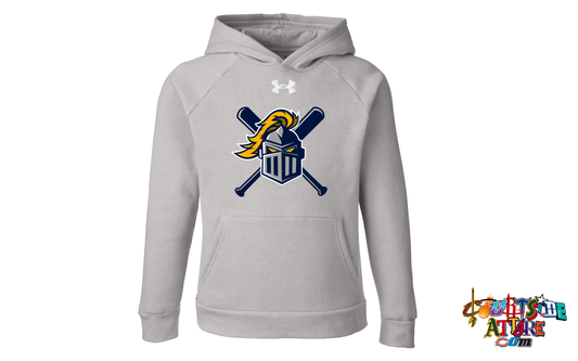 Under Armour Youth Rival Pullover Hooded Sweatshirt Navy EYRA Knights 1379792