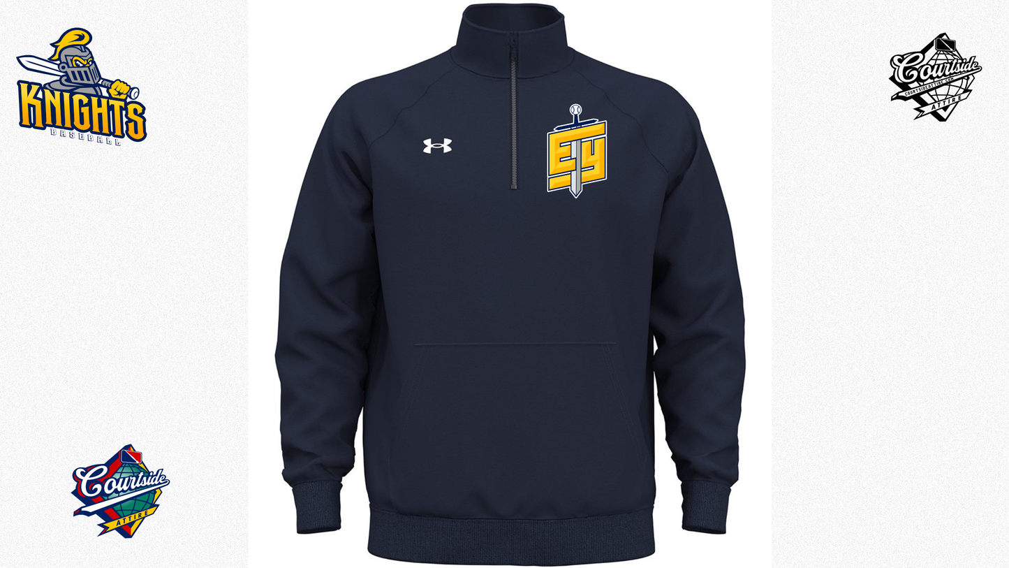 UA Men's Rival Fleece Quarter-Zip Pullover - 1386016 EYRA Knights