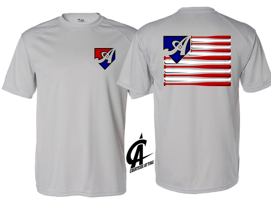 Bat Flag T-shirt Tripletown Aces