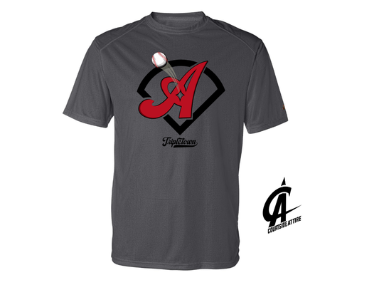 Aces Dark Gray Field T-shirt Tripletown