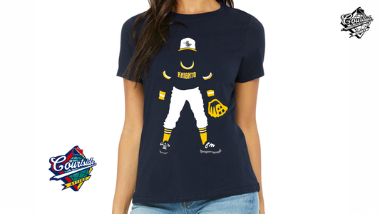 Ladies' Knights Fielder Jersey Short-Sleeve T-Shirt b6400 EYRA baseball Knights EY