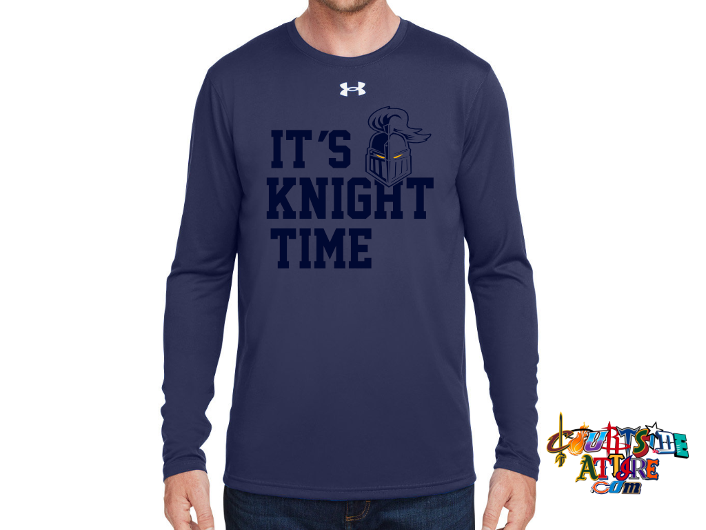 Under Armour Men's Team Tech Long-Sleeve T-Shirt 1376843 EYFootball