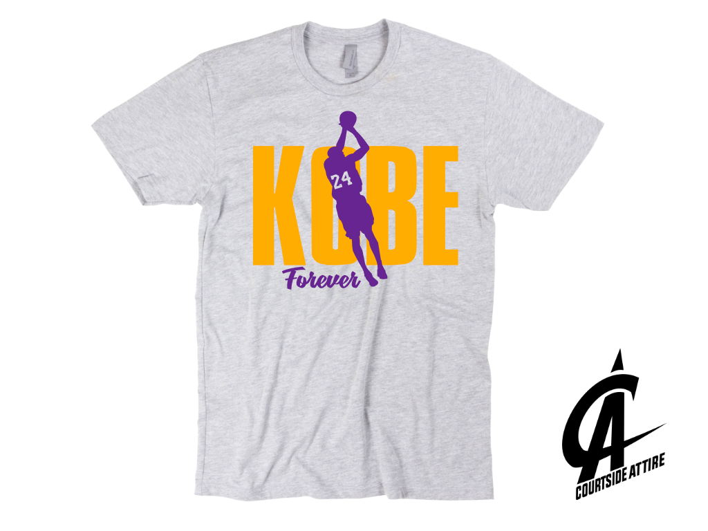 Kids Kobe Bryant KOBE Forever Shirt tribute Los angeles jersey Youth