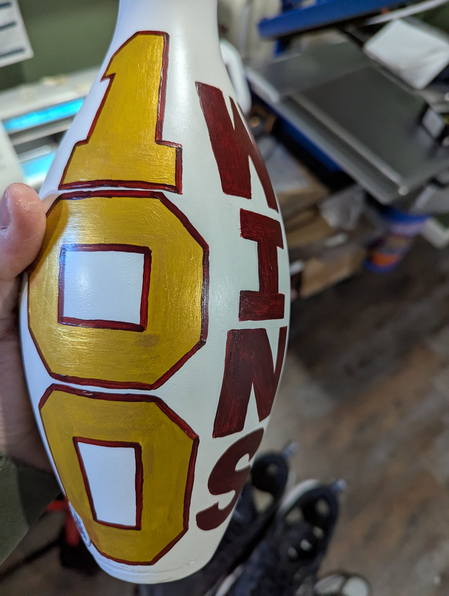 Custom Portrait sport balls, helmets, bats (high school, college, pros)