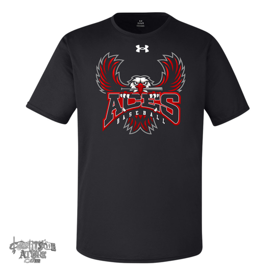Aces Under Armour Adult Men's Performance T-Shirt 2 1376842 Tripletown Multiple Designs