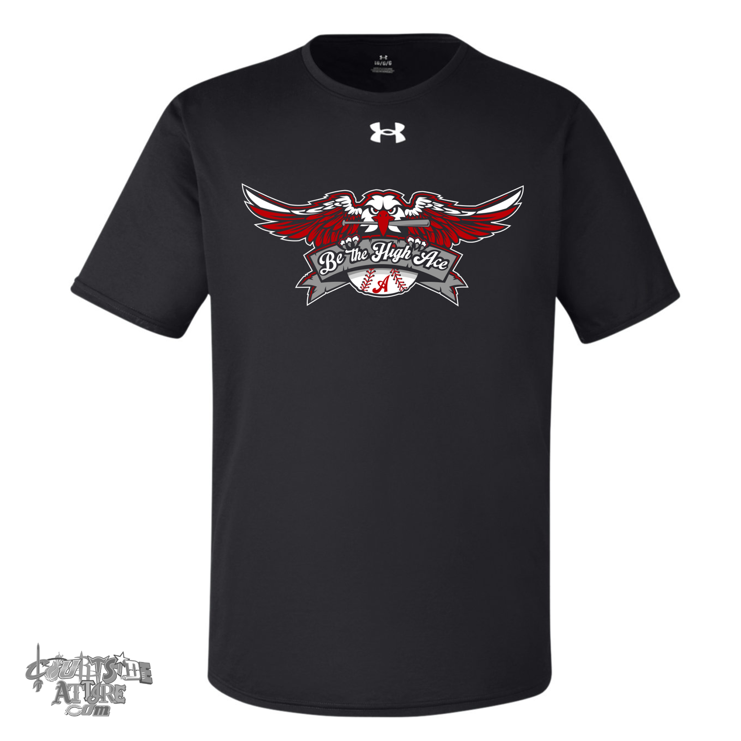 Aces Under Armour Adult Men's Performance T-Shirt 2 1376842 Tripletown Multiple Designs