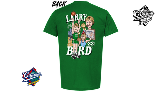 Larry "Legend" Bird - Indiana to the Boston Garden - Shirt adult