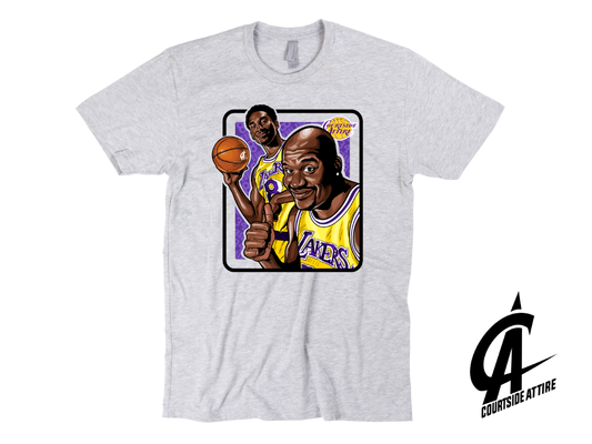 Kobe and Shaq Los Angeles Lakers Shirt Mens jersey