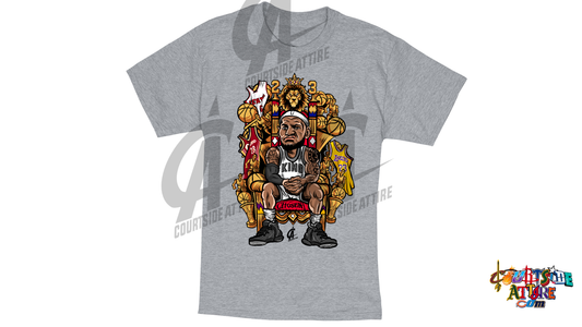 King Lebron upon the Throne