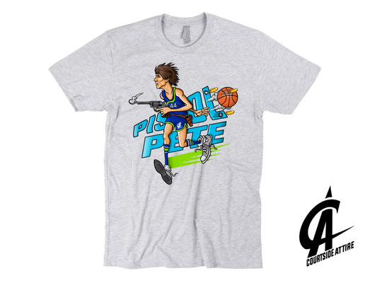 Pistol Pete Maravich Shirt Basketball Adult Shirt Mens jersey