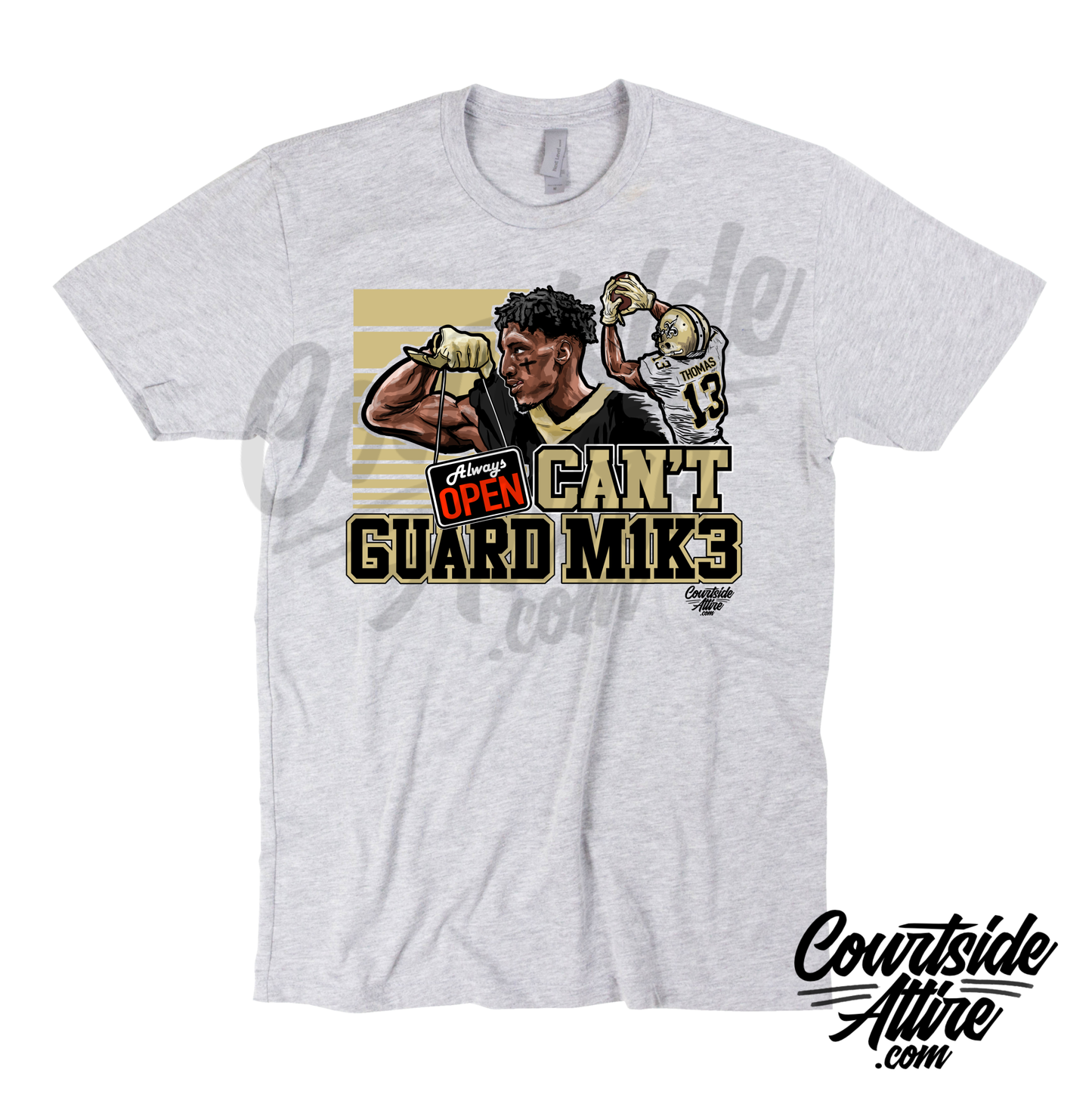 Michael Thomas 'CAN'T GUARD MIKE' Shirt New Orleans jersey adult