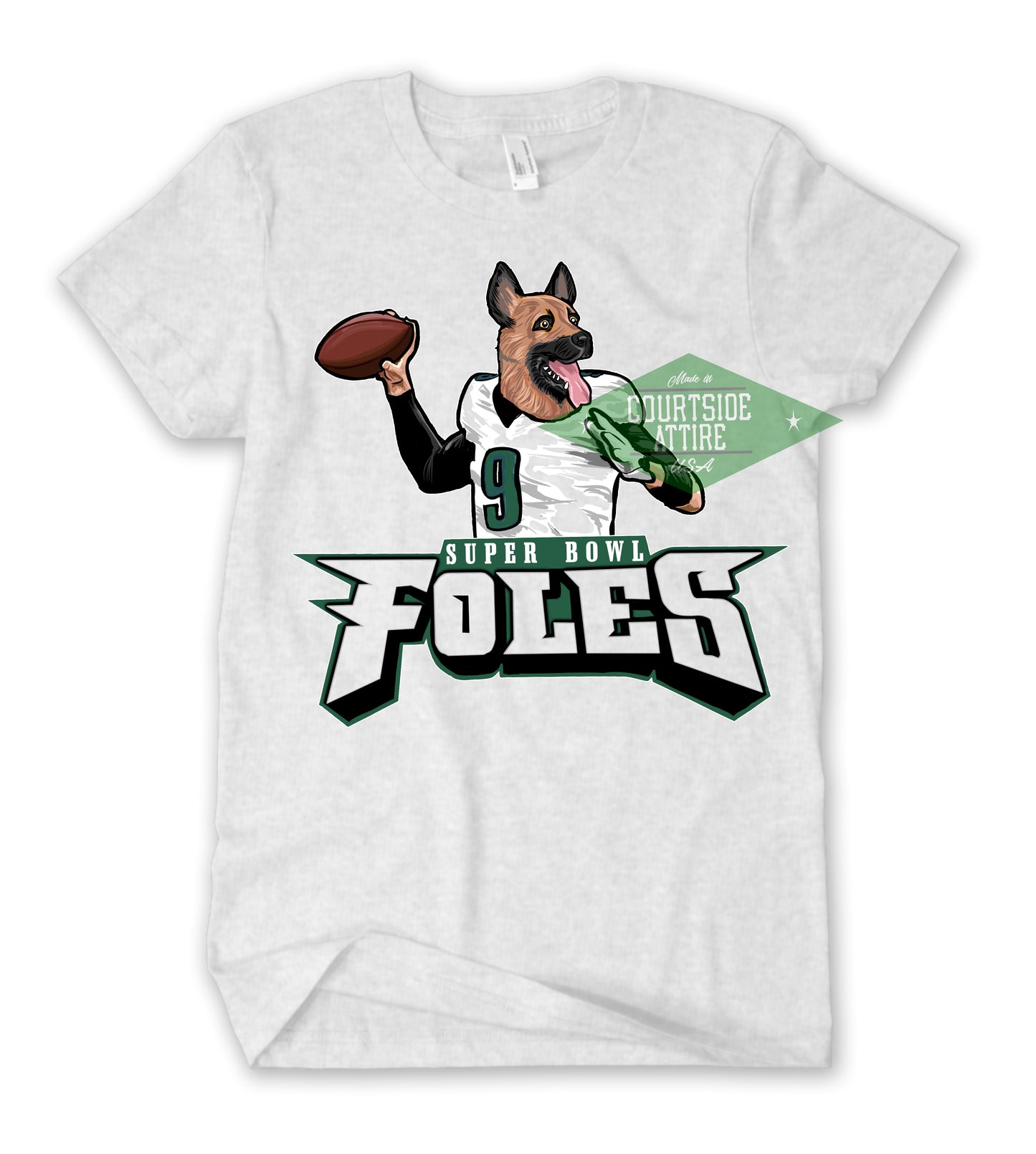 Super Bowl Nick Foles Eagles Underdog Shirt Shirt Mens Philadelphia jersey